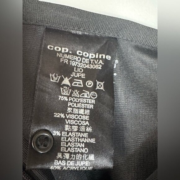 Cop Copine Mixed Material Floral Skirt – Size 38 (Fits Like 6) - Picture 7 of 8